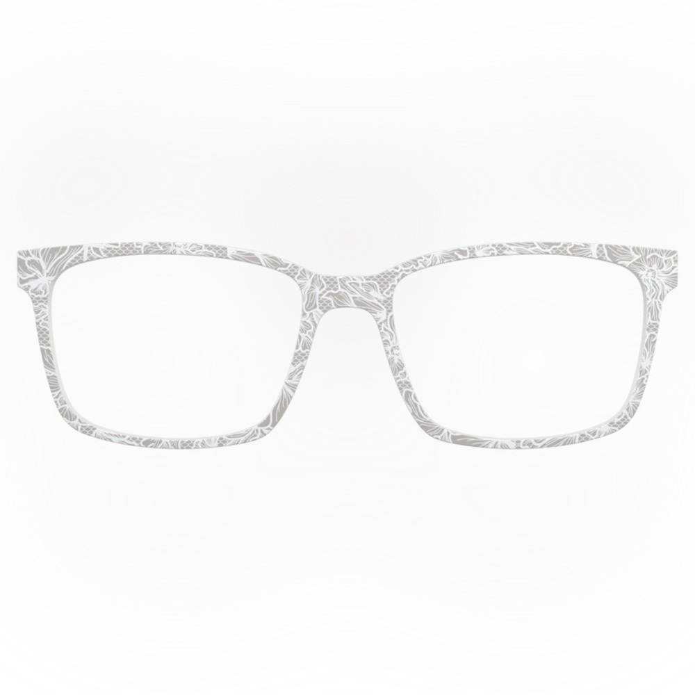 Pair Eyewear Kirby Toppers - The Taupe Floral Lace (Floral)